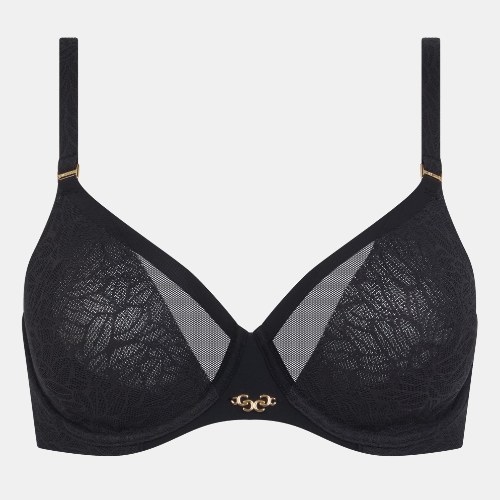 Chantelle Pure Lace noir soutien-gorge rembourré