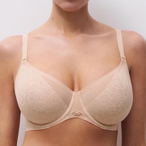 Chantelle Pure Lace beige soutien-gorge rembourré