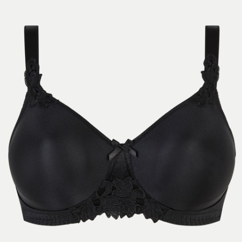 Chantelle Hedona noir soutien-gorge sans armatures en dentelle