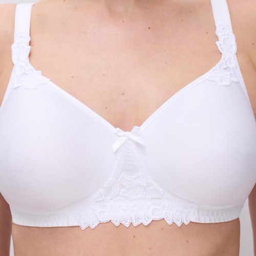 Chantelle Hedona blanc soutien-gorge sans armatures en dentelle
