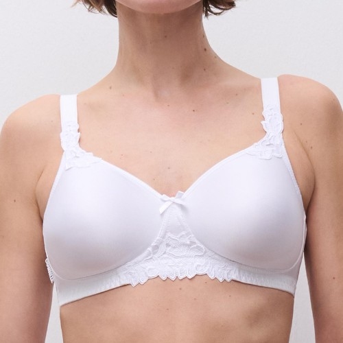 Chantelle Hedona blanc soutien-gorge sans armatures en dentelle