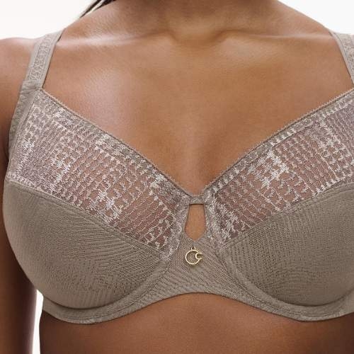 Chantelle Intrique gris soutien-gorge rembourré