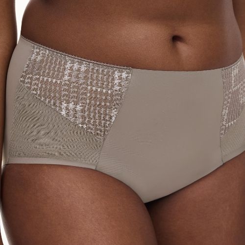 Chantelle Intrique gris haut slip