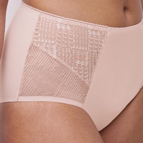 Chantelle Intrique rose haut slip