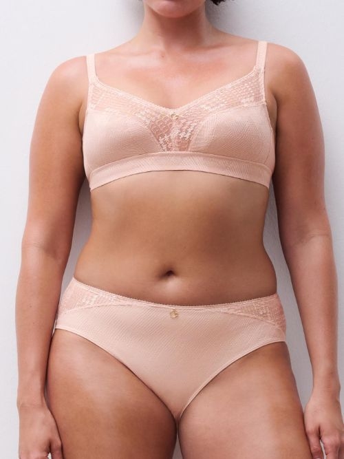 Chantelle Intrique rose slip