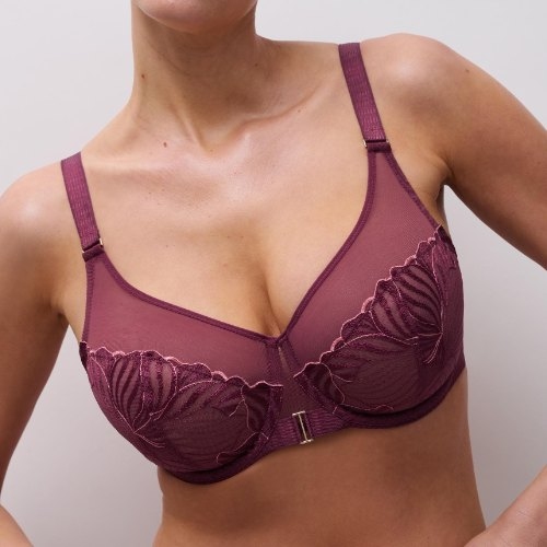 Chantelle Legend violet soutien-gorge sans forme