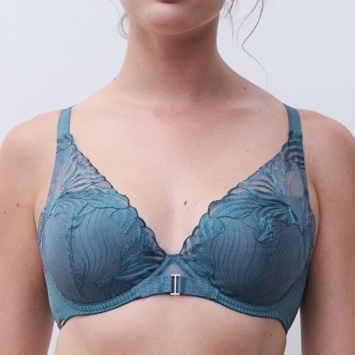 Chantelle Legend jeans bleu soutien-gorge push up