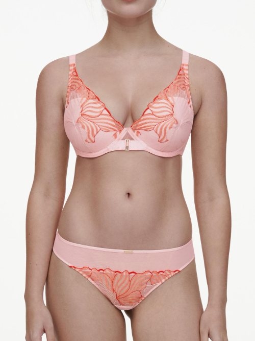 Chantelle Legend rose soutien-gorge push up