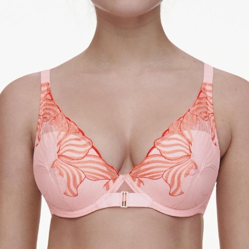 Chantelle Legend rose soutien-gorge push up