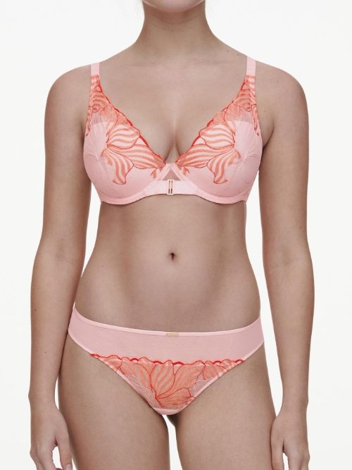 Chantelle Legend rose slip brésilien