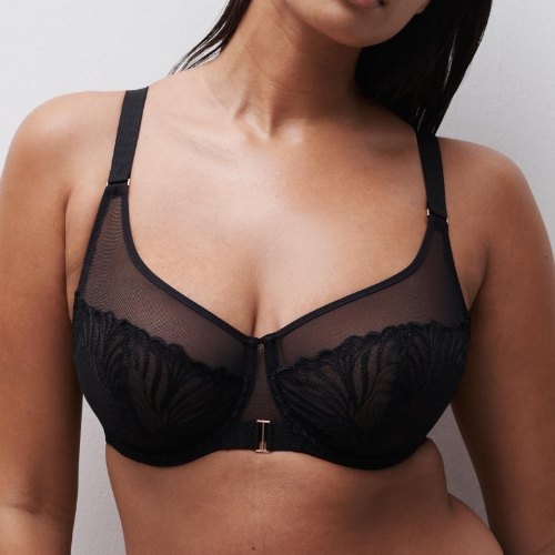 Chantelle Legend noir soutien-gorge sans forme