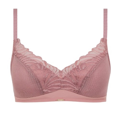 Chantelle Legend rose soutien-gorge sans armatures en dentelle