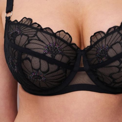 Chantelle Lush noir soutien-gorge sans forme