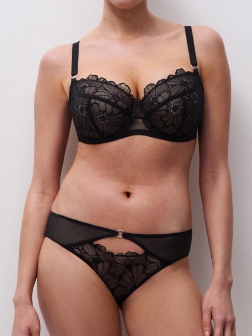 Chantelle Lush noir soutien-gorge sans forme