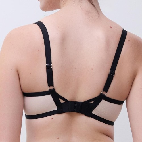 Chantelle Lush noir/rose soutien-gorge rembourré