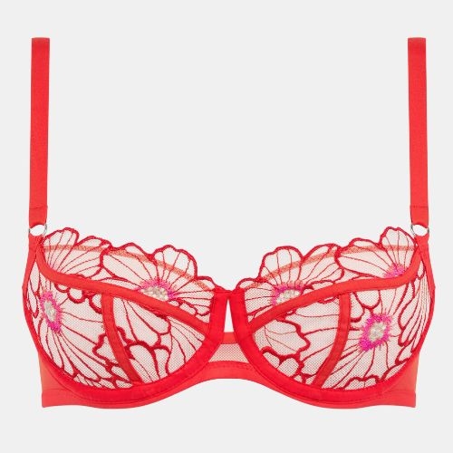 Chantelle Lush rouge soutien-gorge sans forme