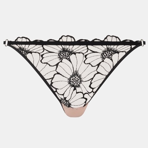 Chantelle Lush noir/rose culotte string