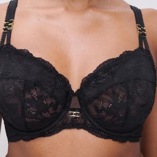 Chantelle Muse noir soutien-gorge sans forme