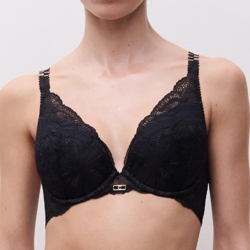 Chantelle Muse noir soutien-gorge push up