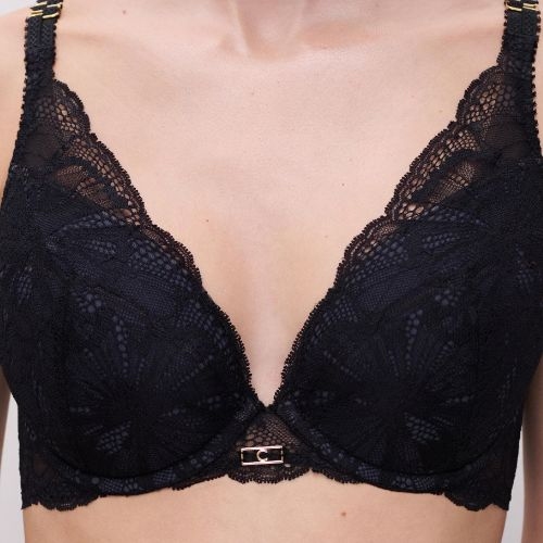 Chantelle Muse noir soutien-gorge push up