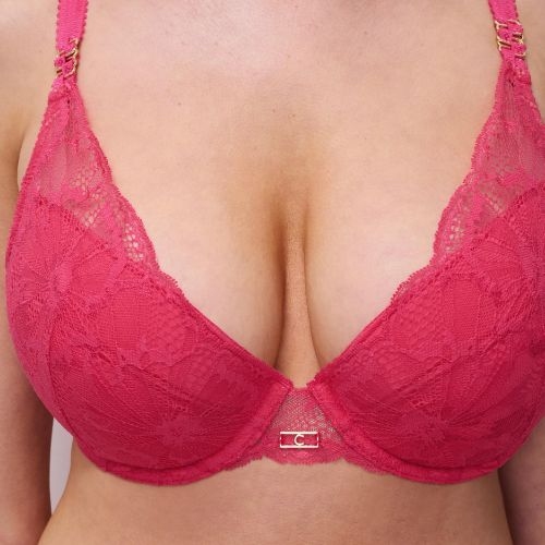Chantelle Muse rose soutien-gorge push up
