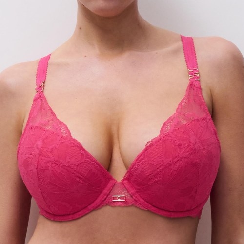 Chantelle Muse rose soutien-gorge push up