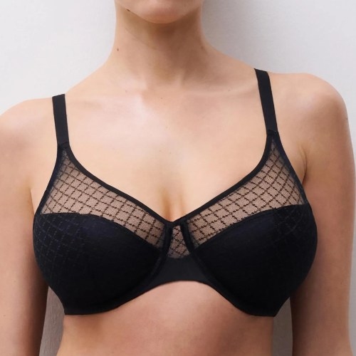 Chantelle Norah Chic noir soutien-gorge sans forme