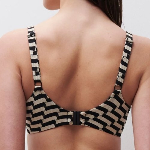 Femilet Badmode Santosa noir/or soutien-gorge bikini corbeille