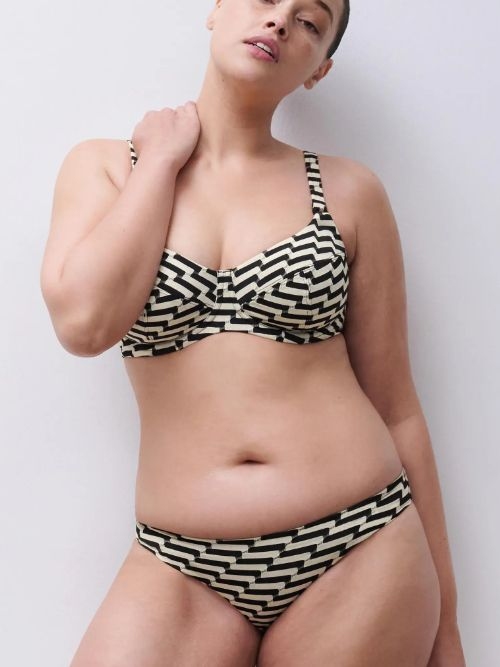 Femilet Badmode Santosa noir/or soutien-gorge bikini corbeille