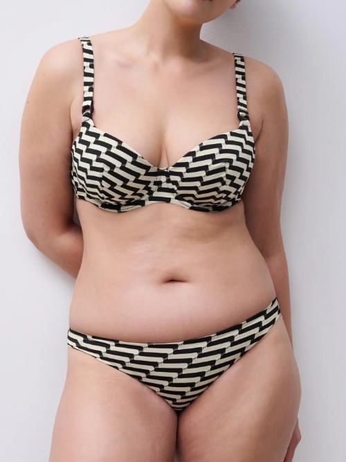 Femilet Badmode Santosa noir/or slip de bikini