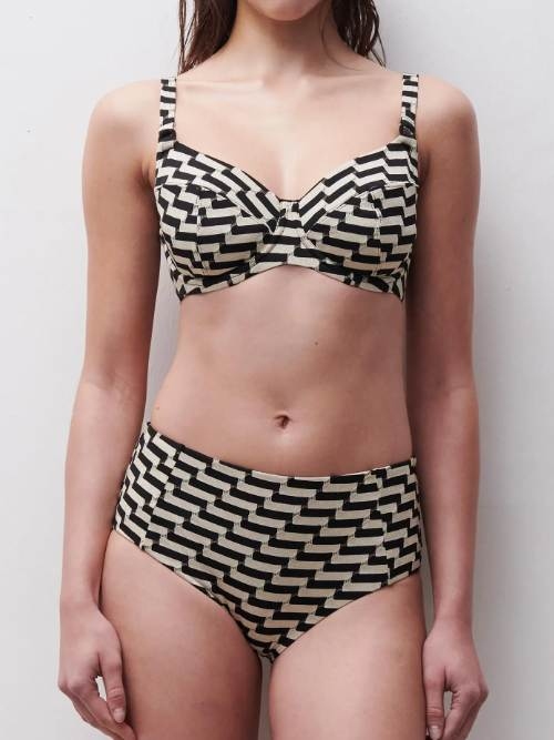 Femilet Badmode Santosa noir/or slip de bikini