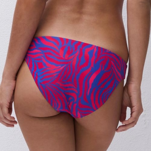 Femilet Badmode Tidra bleu/rouge slip de bikini
