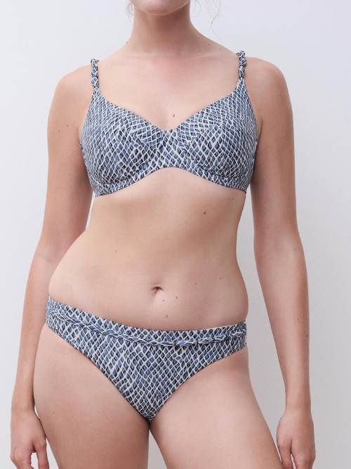 Femilet Badmode Tidra bleu/print slip de bikini