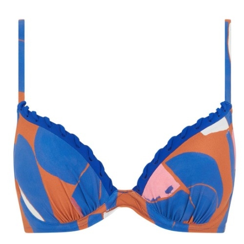 Chantelle Badmode Tribe bleu/print soutien-gorge rembourré