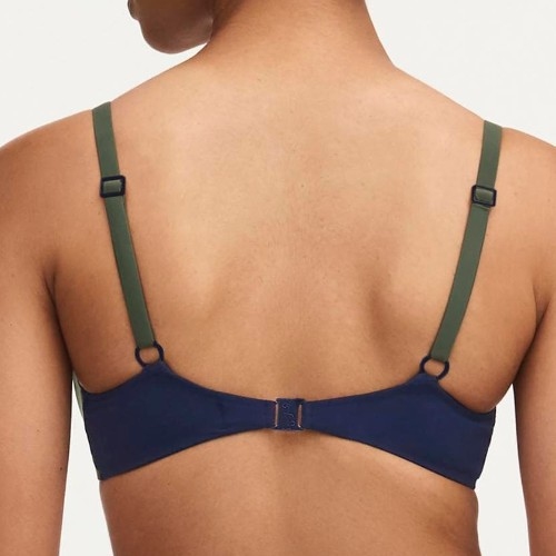 Chantelle Badmode Aura bleu/vert soutien-gorge bikini corbeille