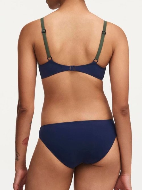 Chantelle Badmode Aura bleu/vert soutien-gorge bikini corbeille