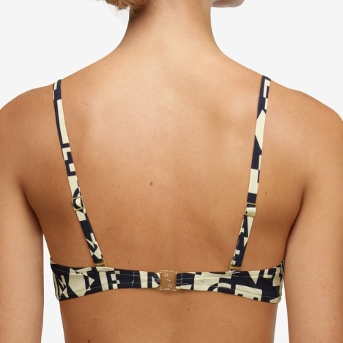 Chantelle Badmode Identity blanc/noir haut de bikini préformé