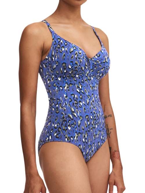 Chantelle Badmode EOS bleu maillot de bain