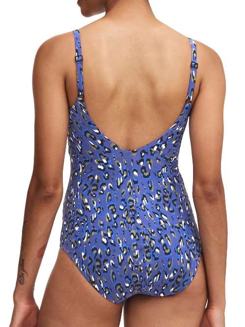 Chantelle Badmode EOS bleu maillot de bain