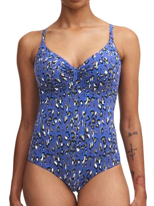 Chantelle Badmode EOS bleu maillot de bain