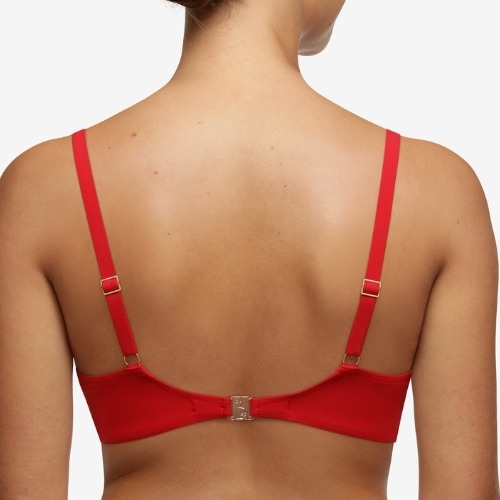Chantelle Badmode Inspire rouge soutien-gorge bikini corbeille