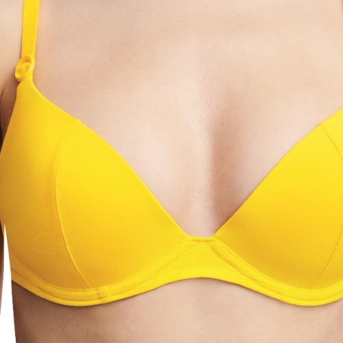 Chantelle Badmode Celestial jaune bikinitop push up