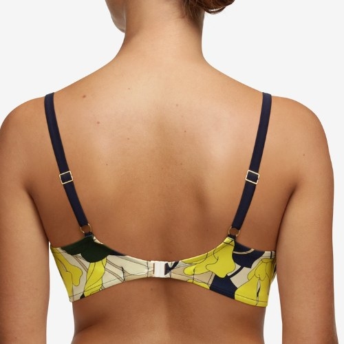 Chantelle Badmode Flowers bleu/print soutien-gorge bikini corbeille