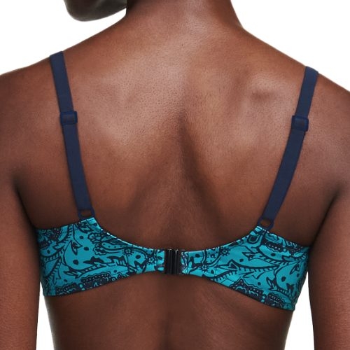 Chantelle Badmode Flowers bleu soutien-gorge bikini corbeille