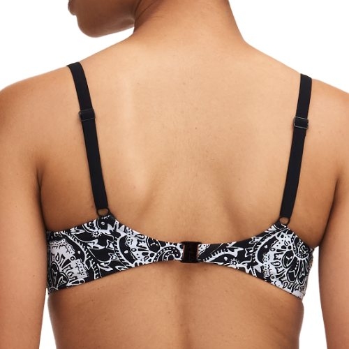 Chantelle Badmode Flowers noir/blanc soutien-gorge bikini corbeille