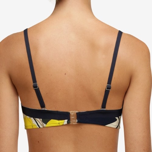 Chantelle Badmode Flowers bleu marine/print soutien-gorge bikini corbeille
