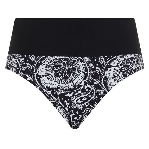 Chantelle Badmode Flowers noir/blanc slip de bikini