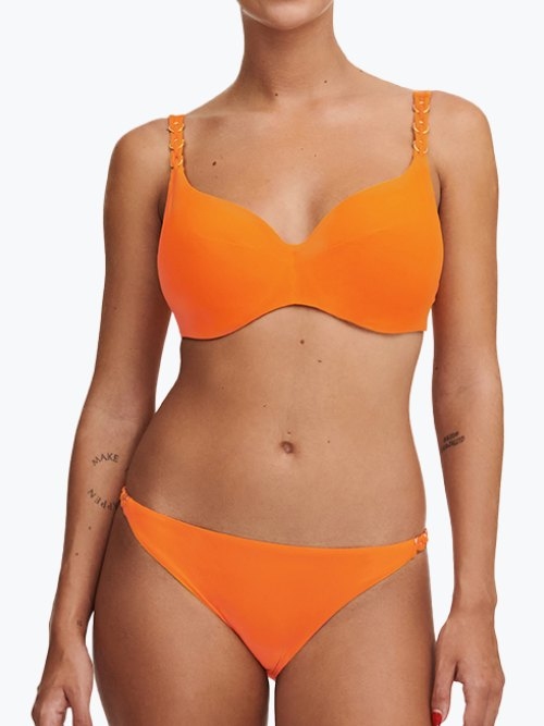 Chantelle Badmode Emblem orange slip de bikini