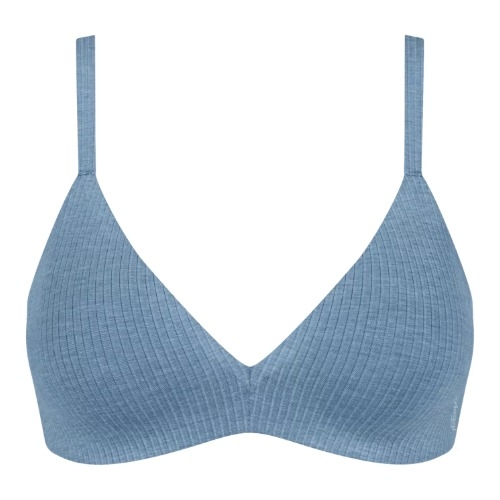 Sloggi Zero Feel bleu soutien-gorge sans armatures en dentelle