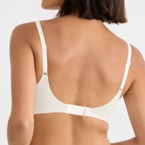 Sloggi Zero Feel Bliss blanc soutien-gorge sans armatures en dentelle